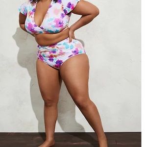 Torrid Watercolor Bikini Set